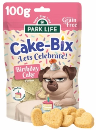 Park Life Cake Bix Birthday Cake Ciasteczka dla psa 100g
