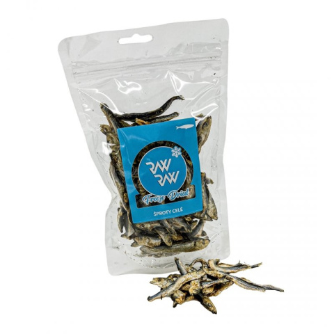Raw Raw Liofilizowane szprotki 50g Raw Raw Liofilizowane szprotki 50g