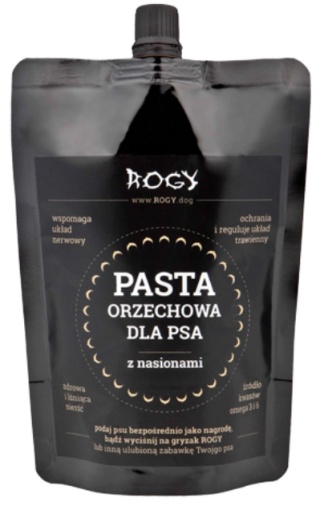 Rogy Pasta orzechowa z nasionami 300g