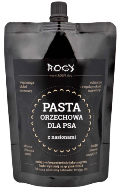 Rogy Pasta orzechowa z nasionami 300g
