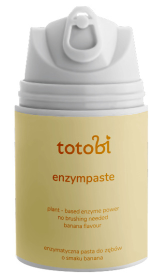 Totobi Enzymatyczna pasta do zębów dla psa Banana Nana 50ml Totobi Enzymatyczna pasta do zębów dla psa Banana Nana 50ml