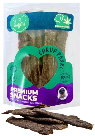Baffidi ChrupPaski Baranina z konopiami 100g