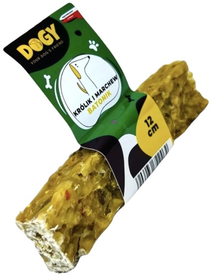 Dogy Batonik Królik z marchewką 12cm