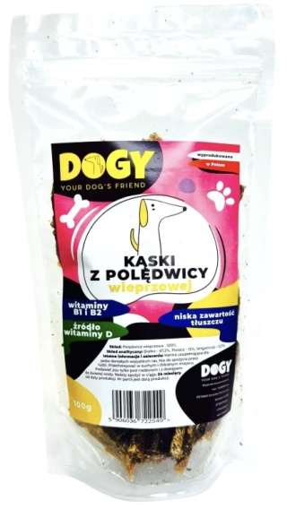 Dogy Kąski z polędwicy wieprzowej 100g