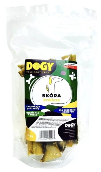 Dogy Skóra królika 100g