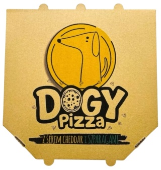 Gryzak dla psa Dogy Pizza z serem cheddar i szparagami