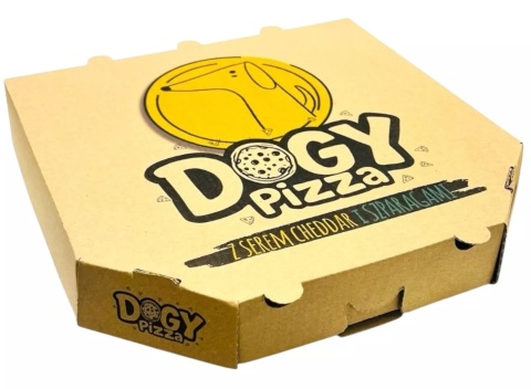 Gryzak dla psa Dogy Pizza z serem cheddar i szparagami