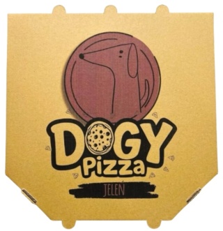 Gryzak dla psa Dogy Pizza z jeleniem