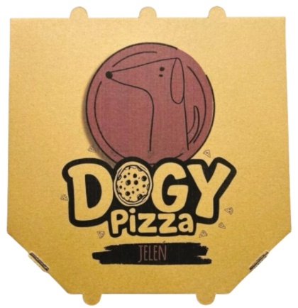 Gryzak dla psa Dogy Pizza z jeleniem