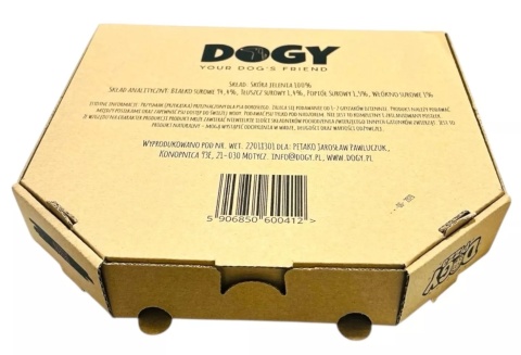 Gryzak dla psa Dogy Pizza z jeleniem