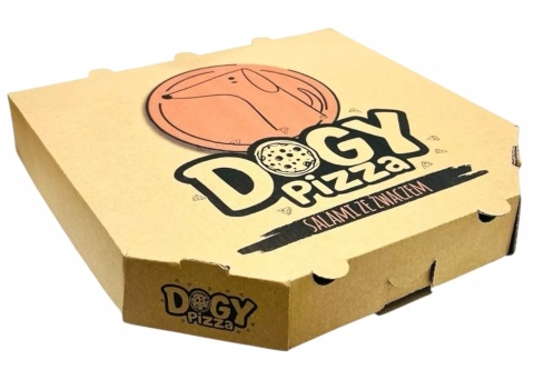 Gryzak dla psa Dogy Pizza z salami i żwaczem
