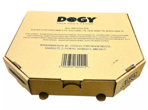 Gryzak dla psa Dogy Pizza z królikiem i marchewką