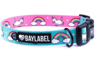 Obroża dla psa Baylabel Uni World, szeroka M 40mm