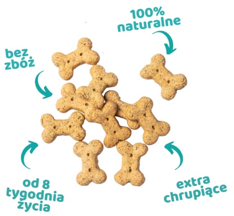 Park Life Brush-Bix Dog Dentystyczne ciasteczka z indykiem i miętą 100g