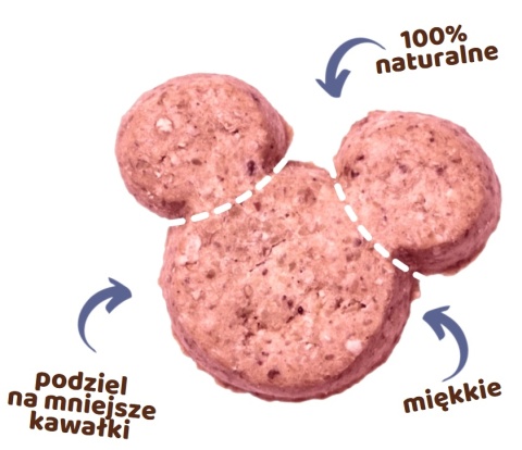 Park Life Disney Soft Bakes Miękkie ciasteczka Łosoś 100g