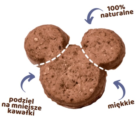 Park Life Disney Soft Bakes Miękkie ciasteczka o smaku wołowiny 100g