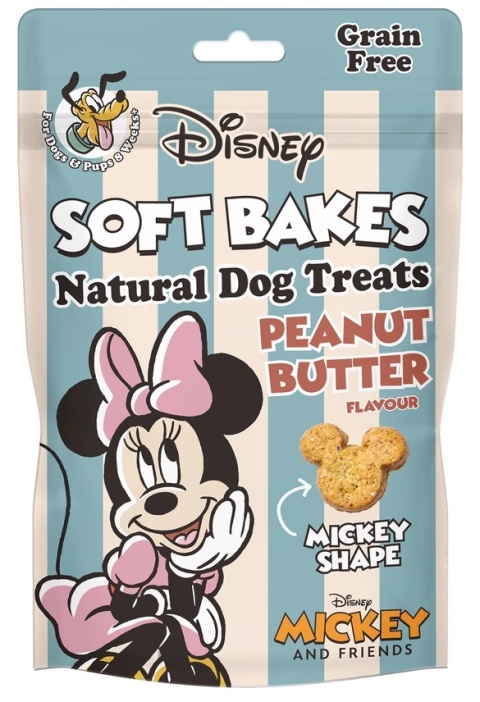 Park Life Disney Soft Bakes Miękkie ciasteczka o smaku masła orzechowego 100g
