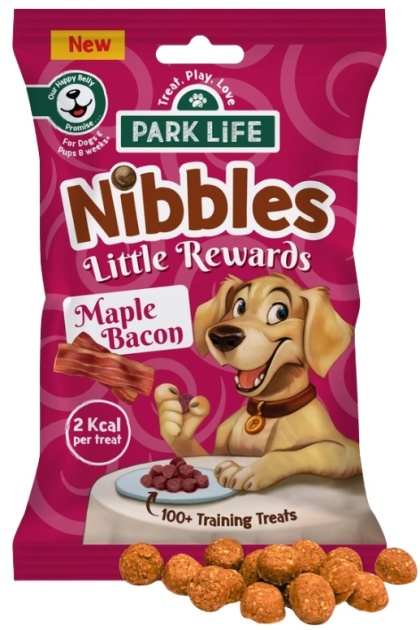 Park Life Nibbles Trenerki o smaku boczku z syropem klonowym 80g