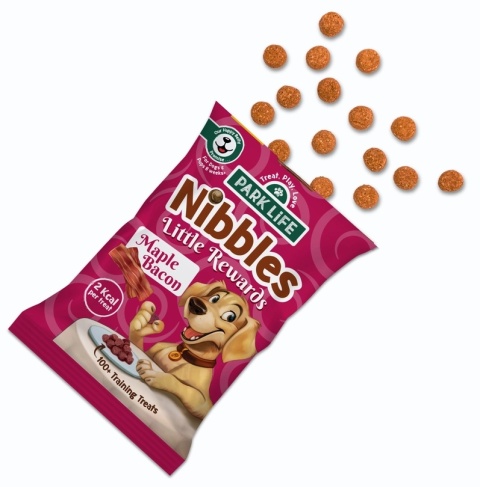 Park Life Nibbles Trenerki o smaku boczku z syropem klonowym 80g