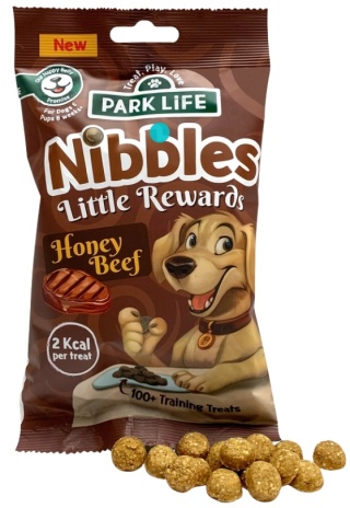 Park Life Nibbles Trenerki o smaku wołowiny w miodzie 80g