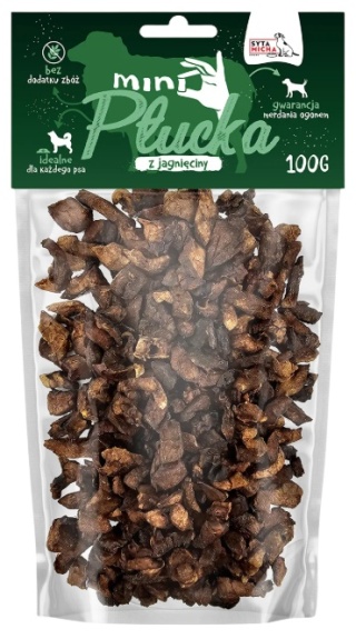 Syta Micha Mini płucka Jagnięcina 100g