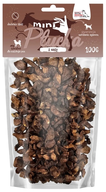 Syta Micha Mini płucka Koza 100g