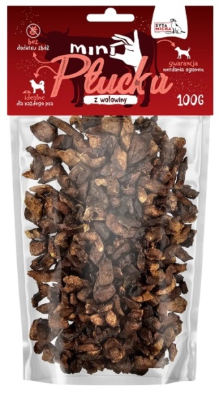 Syta Micha Mini płucka Wołowina 100g