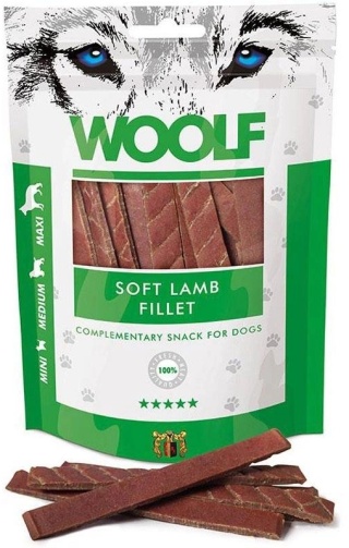Woolf Soft Lamb Fillet Przysmak dla psów z jagnięciny 100g