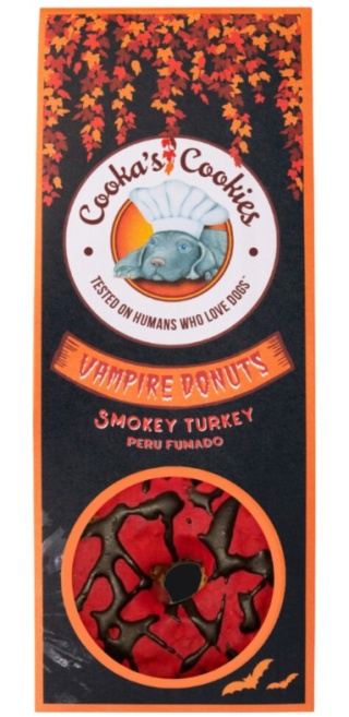 Cooka's Cookies Vampire Donuts Przysmak z indykiem, dynią i burakiem 70g