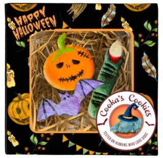 Cooka's Cookies Spooky Box Ciasteczka dla psa