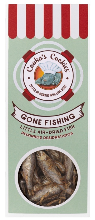 Cooka's Cookies Gone Fishing Suszone rybki Omena 90g