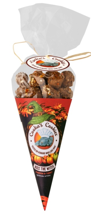 Cooka's Cookies Kiss The Witch Kuleczki z indykiem i dynią 50g