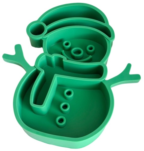 Doggotique 2w1 Miska spowalniająca i mata do lizania Bałwanek