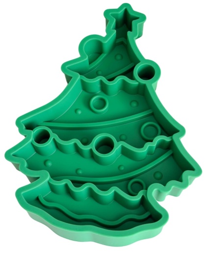 Doggotique 2w1 Miska spowalniająca i mata do lizania Choinka