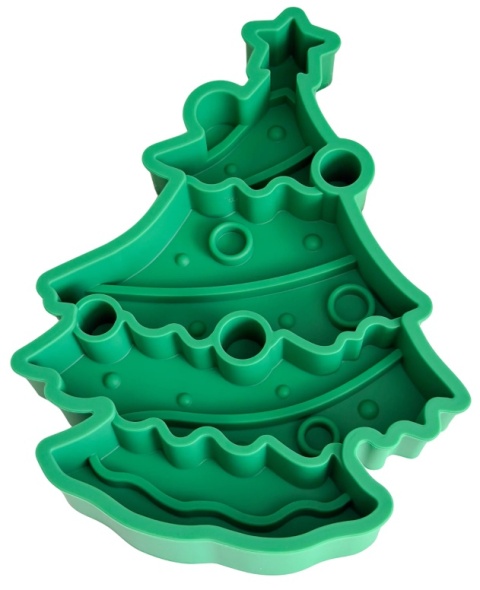 Doggotique 2w1 Miska spowalniająca i mata do lizania Choinka