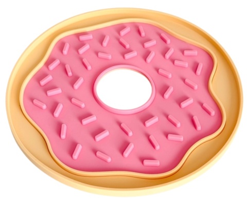 Doggotique Donut Mata do lizania dla mniejszych psów