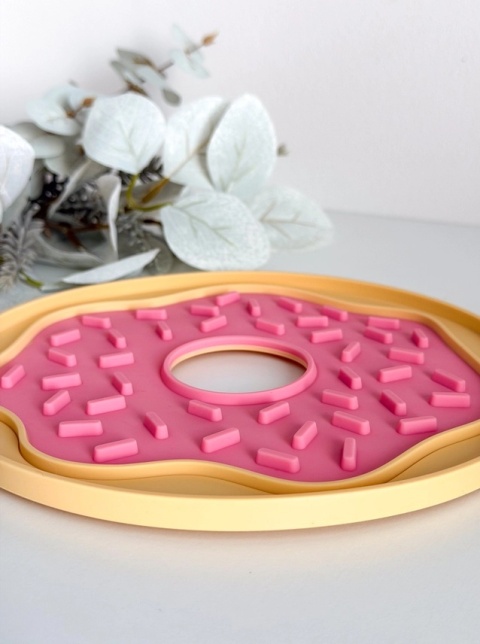 Doggotique Donut Mata do lizania dla mniejszych psów