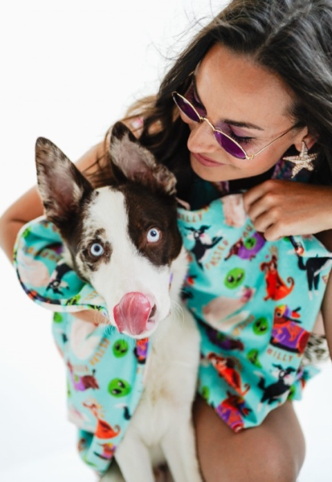 EuphoriaDogs Kocyk Uniwersum Piesków