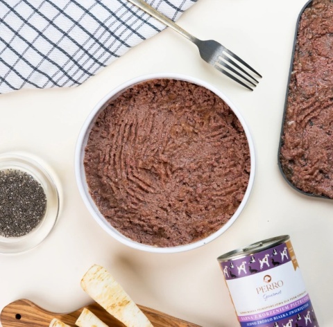 Karma mokra Perro Gourmet Sarna z korzeniem pietruszki 400g