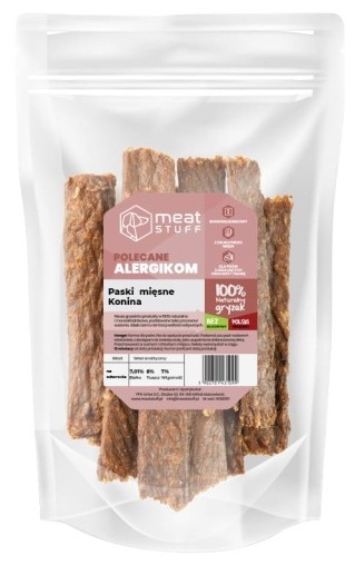 Meatstuff Paski mięsne Konina 100g