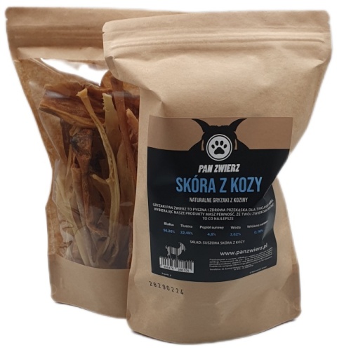 Pan Zwierz Skóra kozy 250g