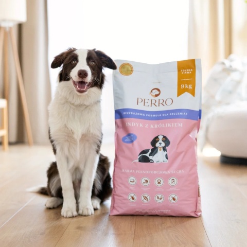 Perro Karma sucha Junior Indyk z królikiem 1kg