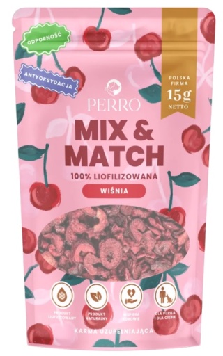 Perro Mix & Match Liofilizowana Wiśnia 15g