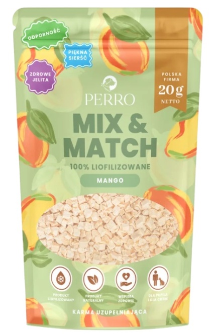 Perro Mix & Match Liofilizowane Mango 20g