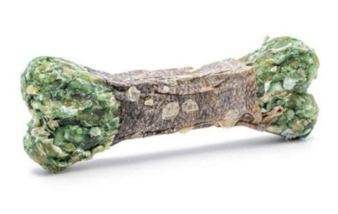 Psiastki Bone Appetit! Kość do żucia z krylem, małżami i łososiem