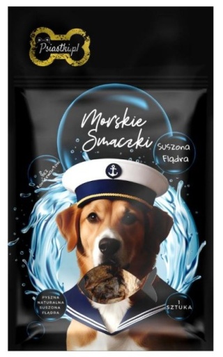 Psiastki Morskie smaczki Rybka z łososia