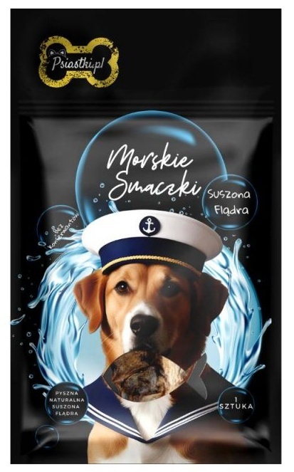 Psiastki Morskie smaczki Rybka z łososia