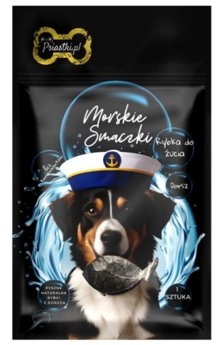 Psiastki Morskie smaczki Rybka z dorsza